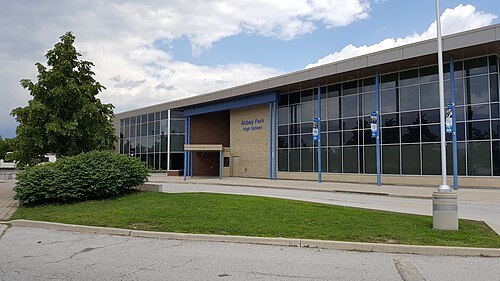 Abbey Park High School near Riverview South Oakville community